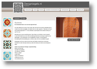 Designtegels.nl ontwerpt, produceert en verkoopt cementtegels